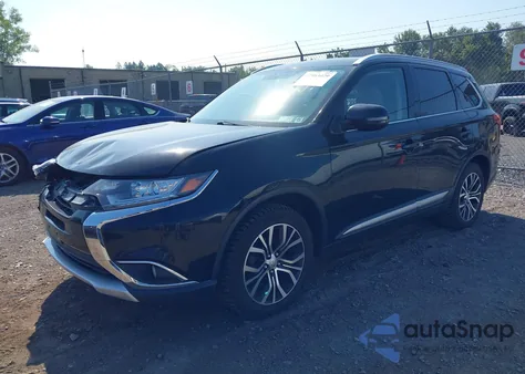 2018 Mitsubishi Outlander Sel z USA, uszkodzony, nr VIN JA4AZ3A33JZ053450